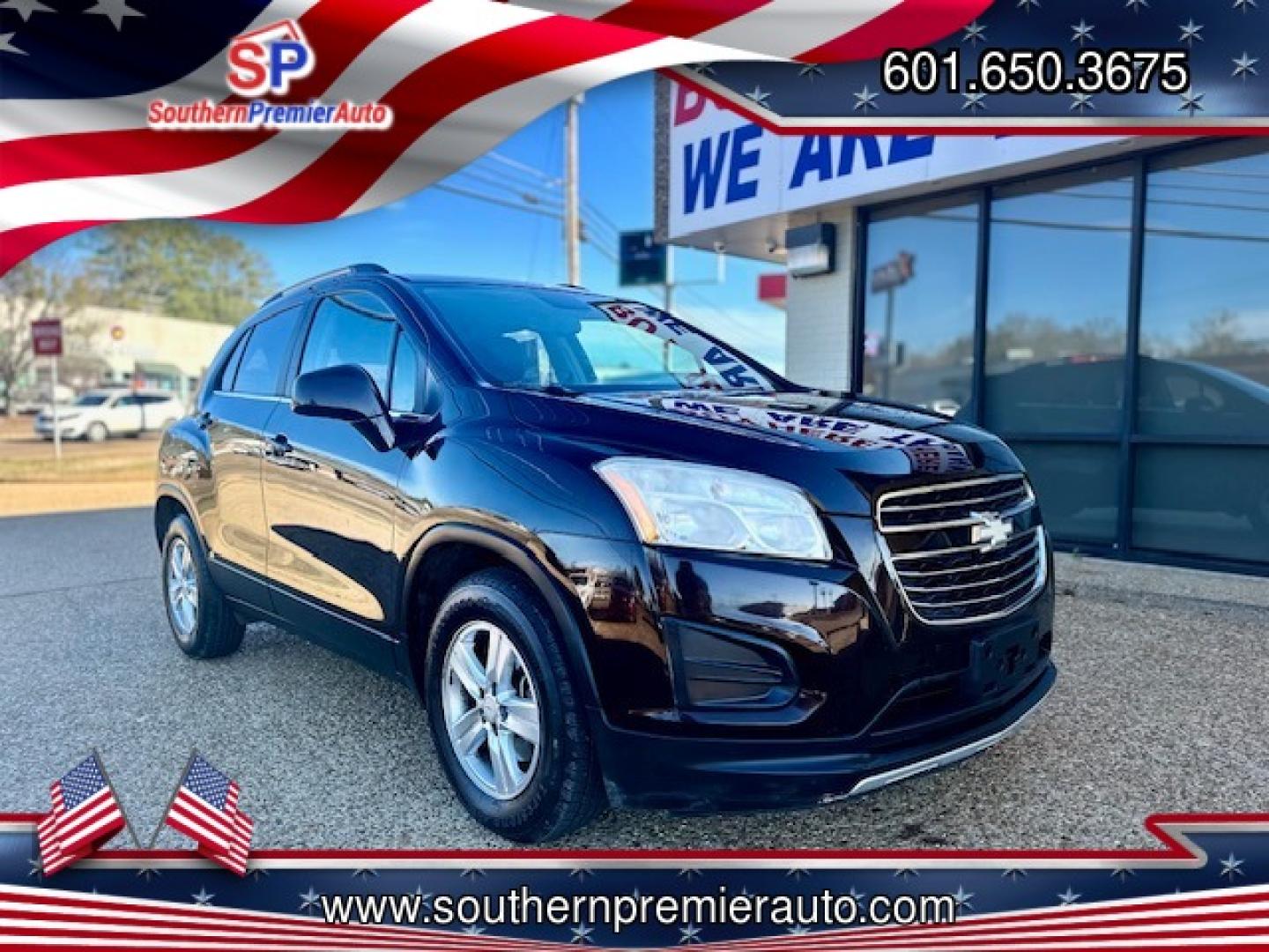 2015 CHEVROLET TRAX 1LT (KL7CJLSB1FB) , located at 922 W. Beacon St., Philadelphia, MS, 39350, (601) 650-3675, 32.770447, -89.127151 - Photo#0